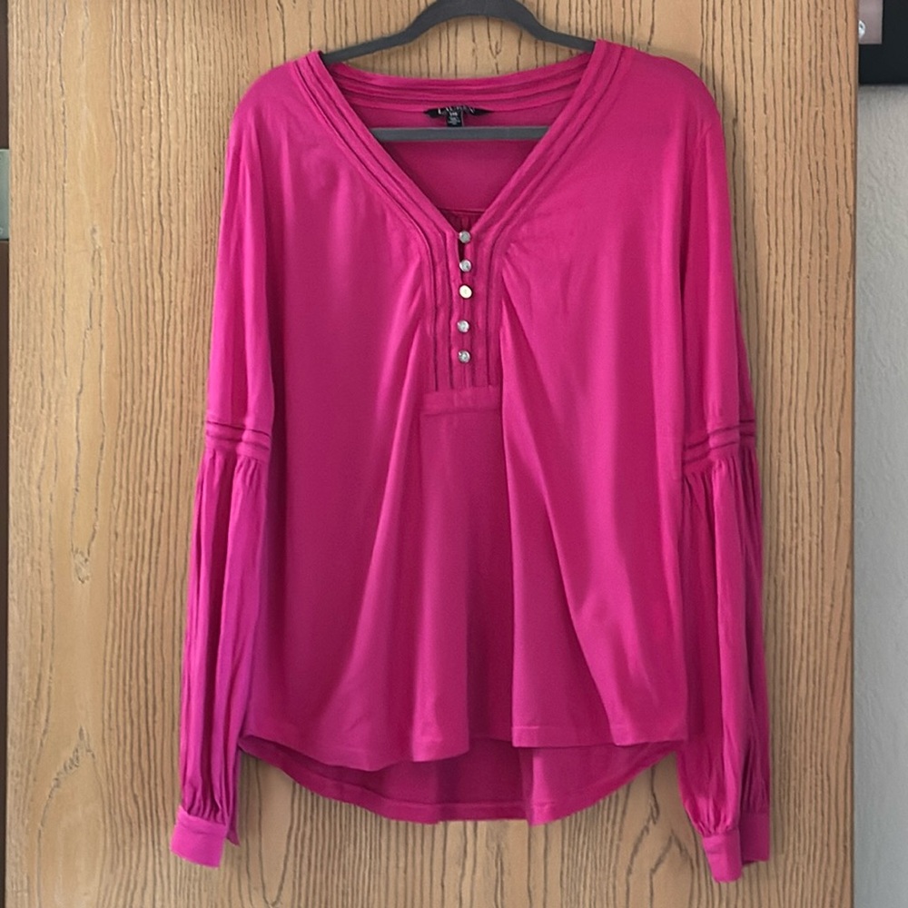 Ralph Lauren peasant top